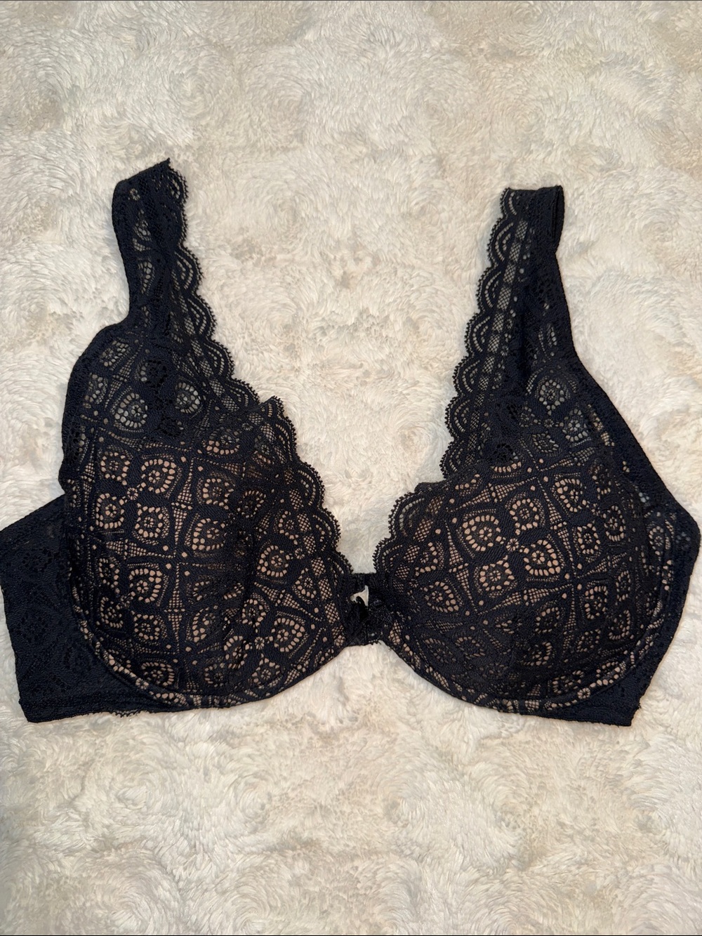 intimissimi Black Lace Underwire Bra